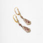 Pendientes largos «art deco» articulados de oro con rubíes y diamantes - Joyería The Golden Boy Algeciras, Campo Gibraltar, Cádiz 2