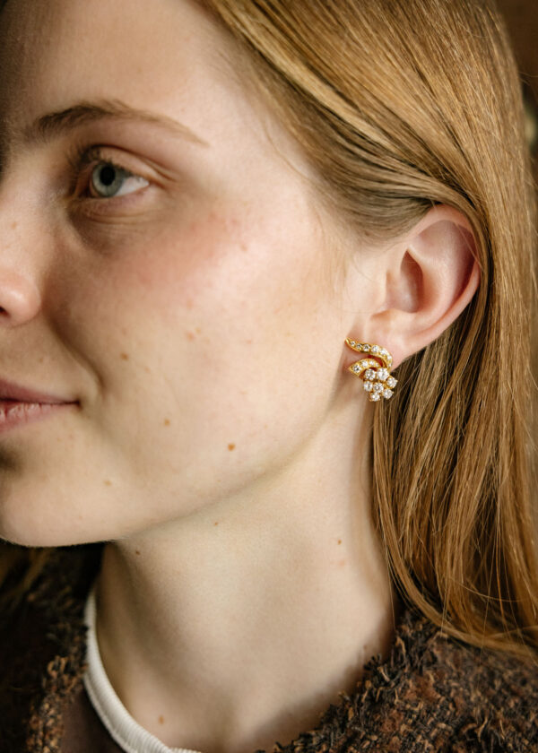 pendientes-oro-amarillo-18k-diamanmtes (4) fd18 pendientes rosetas diamantes