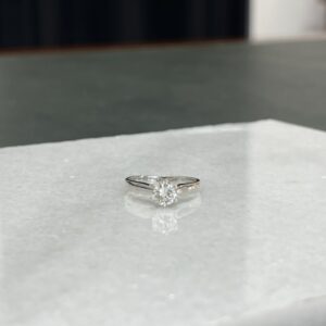 solitario diamante 0'74 ct