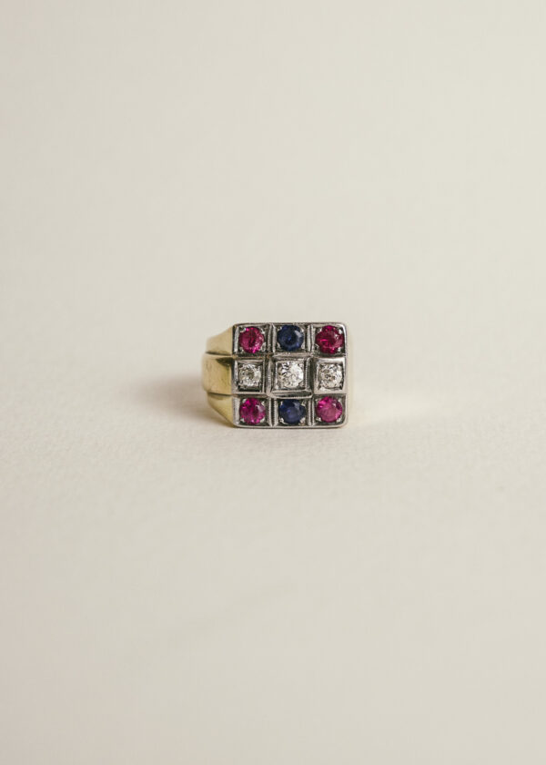 sortija vintage 60's