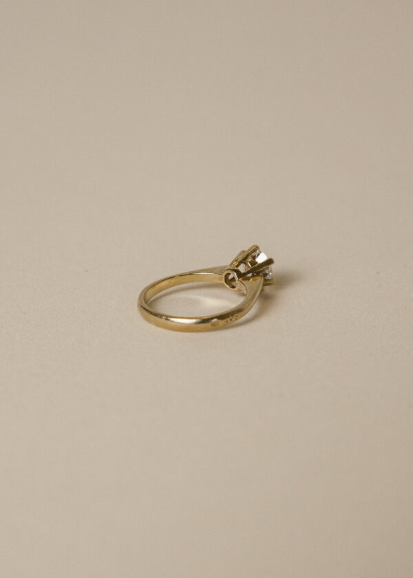 solitario-oro-amarillo-18k-diamante-pedida solitario diamante 0,90 ct