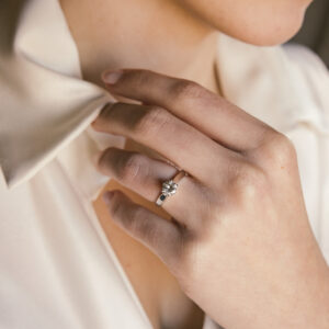 solitario diamante 0'74 ct