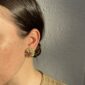 pendientes vintage flor