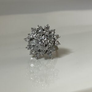 sortija rosetón 70's