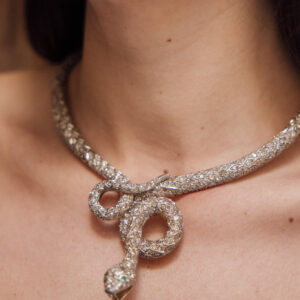 gargantilla serpiente diamantes