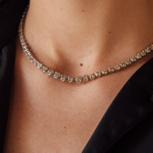 collar ''riviere'' diamantes