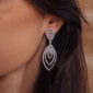 pendientes largos diamantes