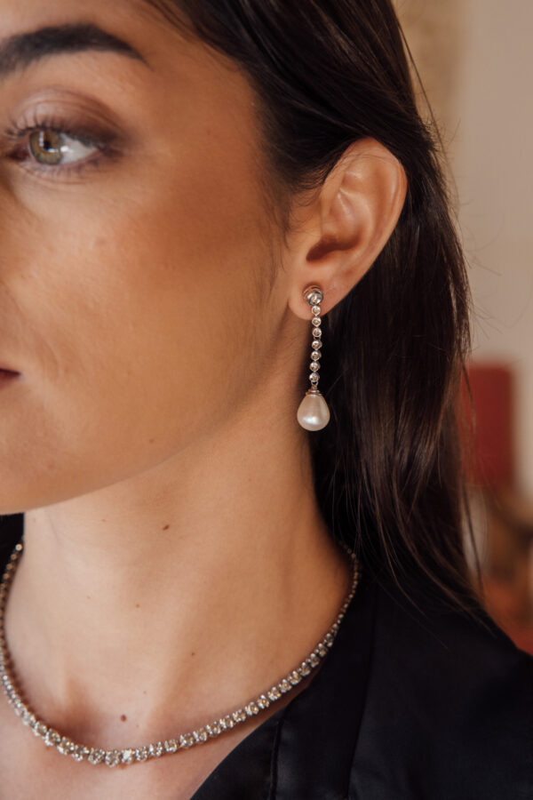 pendientes-largos-oro-blanco-18k-diamantes-boda (2) pendientes largos perlas